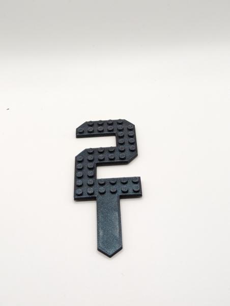 Klemmbaustein Tortendeko – Cake Topper Zahlen