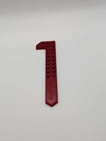 Klemmbaustein Tortendeko – Cake Topper Zahlen