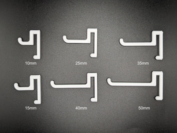 Haken 6er Set versch Größen – skadfinity by sw3d